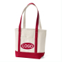 Wholesale grocery heavy duty extra large custom cotton canvas tote shopping bag