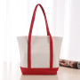 Wholesale grocery heavy duty extra large custom cotton canvas tote shopping bag
