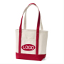 Wholesale grocery heavy duty extra large custom cotton canvas tote shopping bag
