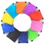 Factory Custom Logo Nylon 210D Polyester Waterproof String Bag Drawstring Backpack