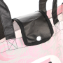 recycled eco-friendly waterproof pink custom laminated non woven reusable shopping bag