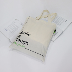 Wholesale large capacity custom printed cotton canvas shopping tote bag