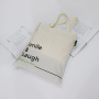 Wholesale large capacity custom printed cotton canvas shopping tote bag