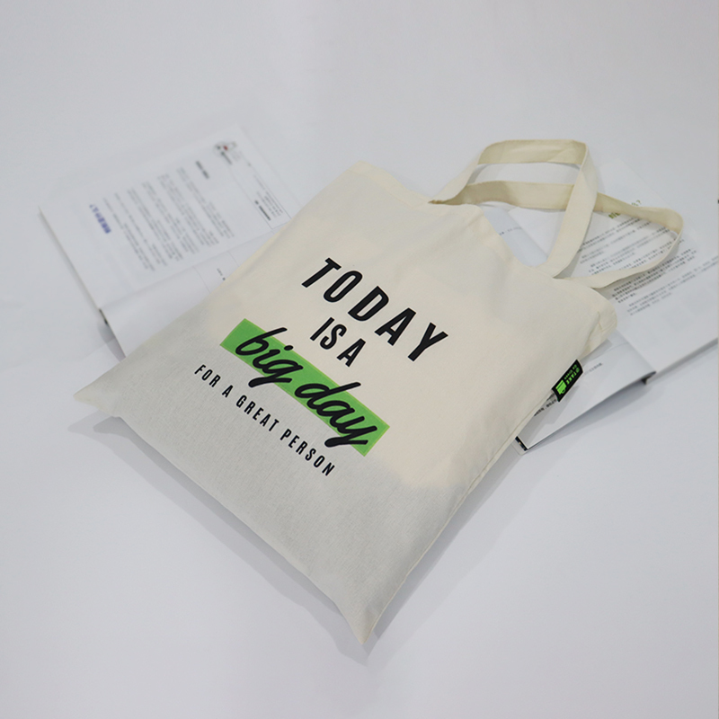 Wholesale large capacity custom printed cotton canvas shopping tote bag