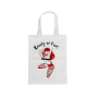 Best price  good quality Custom logo silk-screen 12oz heavy duty  white color 100% cotton promotional handle bag