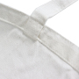 Best price  good quality Custom logo silk-screen 12oz heavy duty  white color 100% cotton promotional handle bag