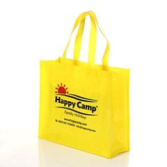 wholesale custom grocery laminated eco rpet pp woven shopping bag reusable