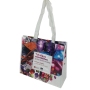 Custom Reusable Grocery Eco Friendly Rpet Non Woven Handled Shopping 120gsm 140gsm Pp Woven Bag