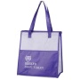 custom logo printing Fashion  pp non woven grocery ice cooler tote bag