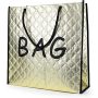 2022 CHENGBAI wholesale Glossy Reusable Grocery Bag  Non Woven Tote Bag with Handles custom logo printed