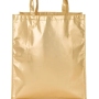 High Quality Custom Printing Gold Silver Non Woven Metallic Lamination Shopping Bag