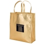 High Quality Custom Printing Gold Silver Non Woven Metallic Lamination Shopping Bag