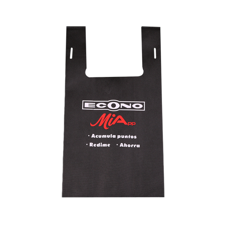 ECO U Shape Die Cut   Non woven T shirt Shopping Bag  Vest  Non Woven Fabric Carry Bags