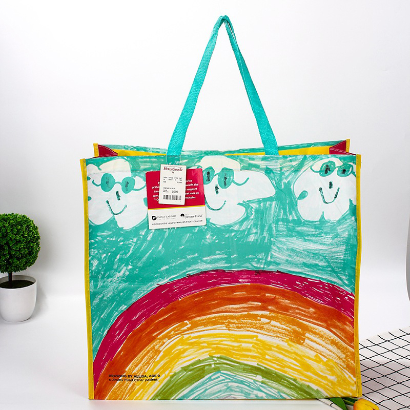 wholesale custom printing reusable waterproof pp laminated non woven shopping bag