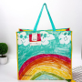wholesale custom printing reusable waterproof pp laminated non woven shopping bag