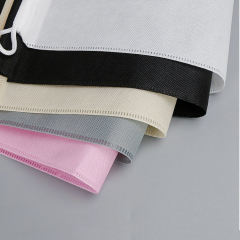 custom eco friendly wigs cloth jewelry storage pouch non woven drawstring shoes dust bag