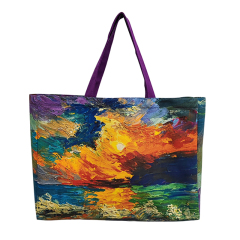 2022 Hot Sale Fashion Design Promotional Gift Natural Handbag Heavy Duty Canvas Women Shopping Cotton Tote Bag