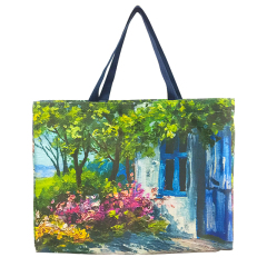 2022 Hot Sale Fashion Design Promotional Gift Natural Handbag Heavy Duty Canvas Women Shopping Cotton Tote Bag