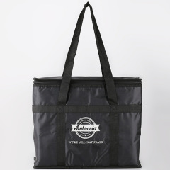 Wholesale custom logo waterproof portable large thermal insulated food cooler bags