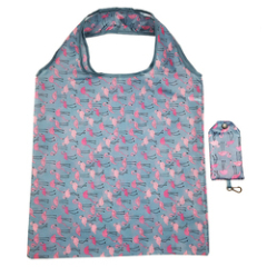 wholesale eco friendly polyester grocery bags reusable foldable for shopping