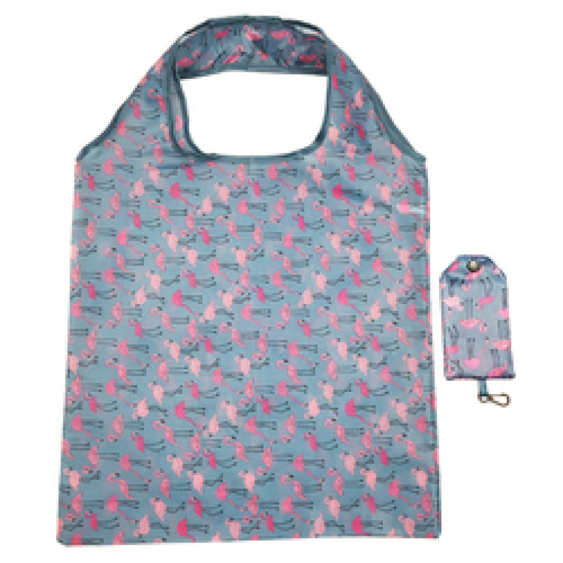 wholesale eco friendly polyester grocery bags reusable foldable for shopping