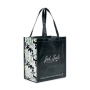 wholesale custom printable pattern reusable pp laminated non woven shopping tote bags