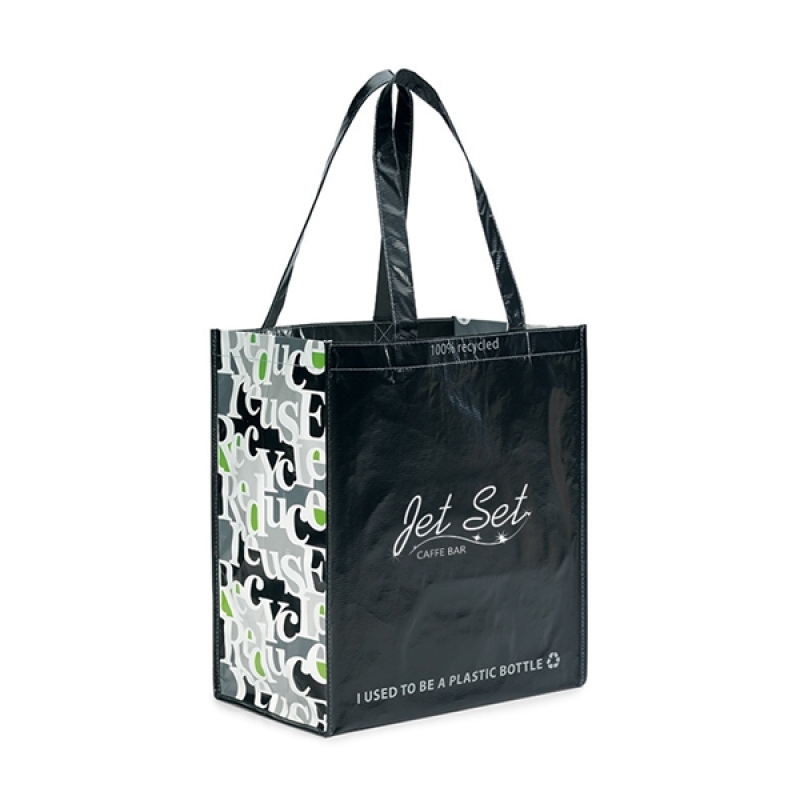 wholesale custom printable pattern reusable pp laminated non woven shopping tote bags