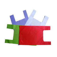 Heavy Duty Gift Bags Customized  Reusable Eco Friendly Tote Bags Non woven T shirt Shopping bag