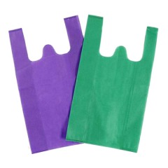Heavy Duty Gift Bags Customized  Reusable Eco Friendly Tote Bags Non woven T shirt Shopping bag