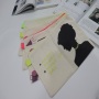 Custom Small Eco Friendly Blank Gold Make Up Pouch Recycled Plain Cotton Canvas Zipper Bag