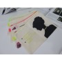 Custom Small Eco Friendly Blank Gold Make Up Pouch Recycled Plain Cotton Canvas Zipper Bag
