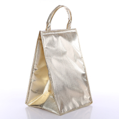 lamination metallic non woven insulated cooler bag with customized logo