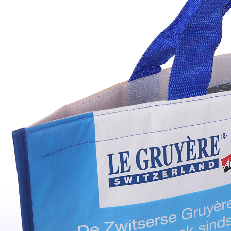 Custom lamination  insulated bags picnic bag cooler tote bag