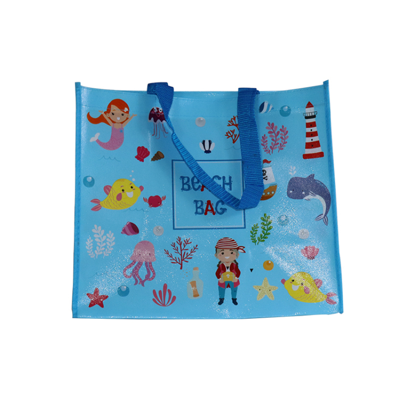 Good quality wholesale reusable Lamination non woven bag Thailand beach bag