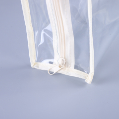 Popular fashion shopping color PVC handbag cosmetic bag Tote bag shopping bag customization
