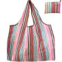 custom eco friendly grocery waterproof polyester reusable foldable tote shopping bag