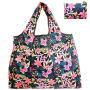 custom eco friendly grocery waterproof polyester reusable foldable tote shopping bag