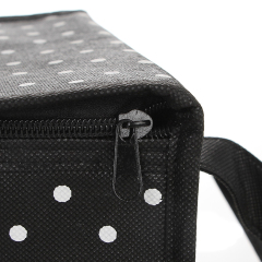 Portable OEM Eco-friendly Reusable Grocery Picnic Zipper Cooler Bag Keep Warm Or Cool For Food