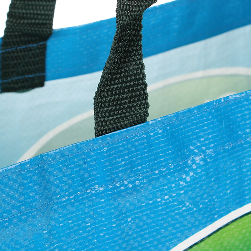 Wholesale Waterproof Customized Pp Shopping Plastic Woven Bag Grocery Bag for Supermarket