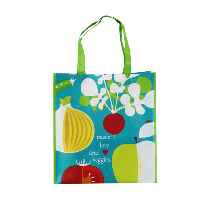 Wholesale Reusable Printable Logo Shopping Non Woven Bag Laminated Non-woven Tote Bags