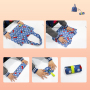 Easy Carry  Large  Capacity Customized Foldable Polyester Grocery Shopping Tote Bag