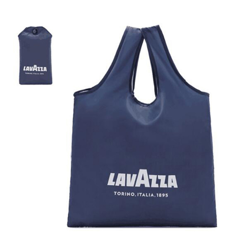 Promotion wholesale foldable polyester supermarket shopping  bag