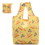 Promotion wholesale foldable polyester supermarket shopping  bag