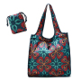 Promotion wholesale foldable polyester supermarket shopping  bag