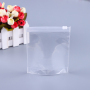 Hot selling custom transparent PVC three-dimensional zipper bag waterproof storage