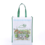 Wholesale customized reusable pp laminated non woven shopping tote bags