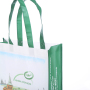 Wholesale customized reusable pp laminated non woven shopping tote bags