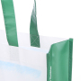 Wholesale customized reusable pp laminated non woven shopping tote bags