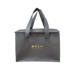 Wholesale cheap promotional picnic custom logo printing non woven insulated cooler tote bag