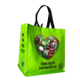 Custom Printed ECO  Friendly Recycle PP Fabric Non Woven Shopping Carry Reusable Grocery Tote Bags with Logo